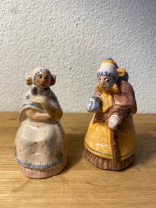 Figur / gamle damer /  Hjorth