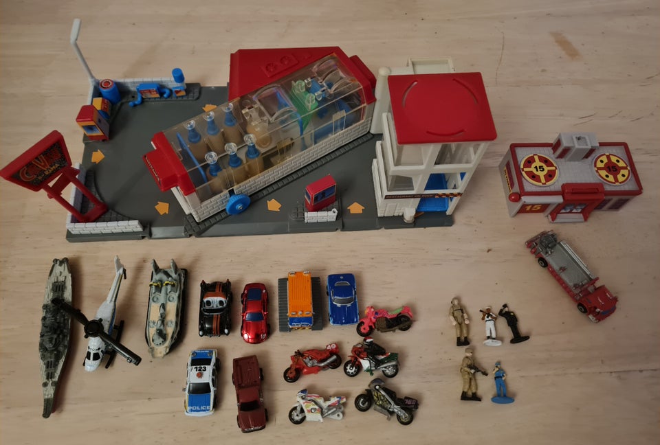 Micro machines carwash + andet