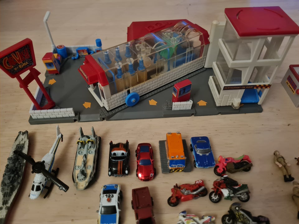 Micro machines carwash + andet