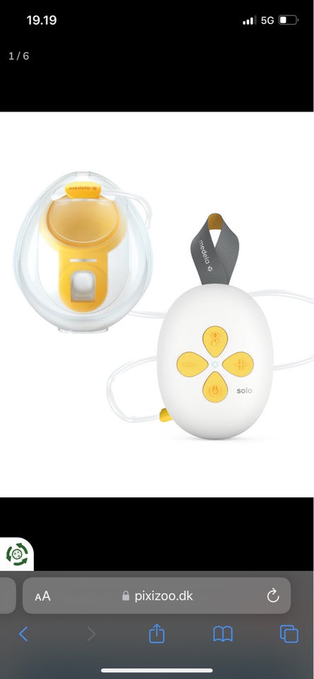 Andet, Medela solo hands-free