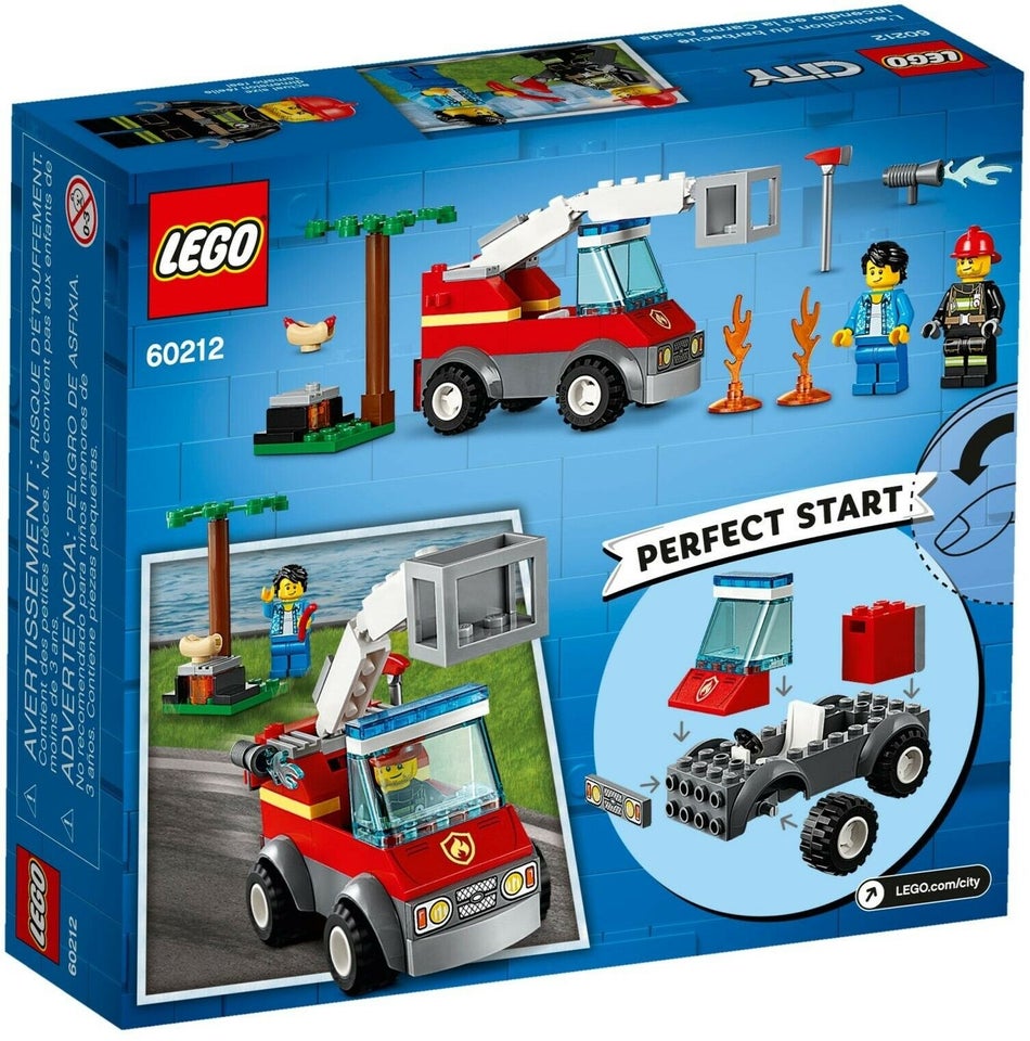 Lego City 60212 Barbecue Burn Out