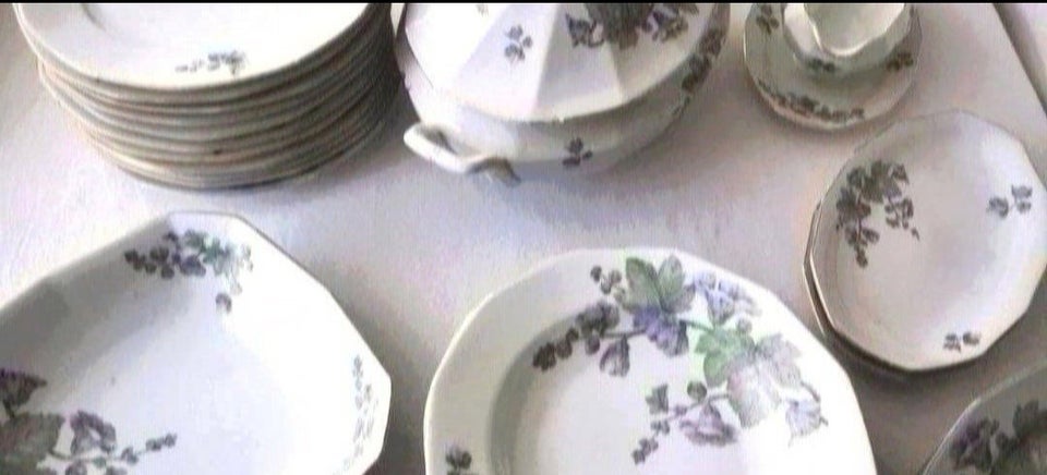 Porcelæn Tallerkner fade skåle 