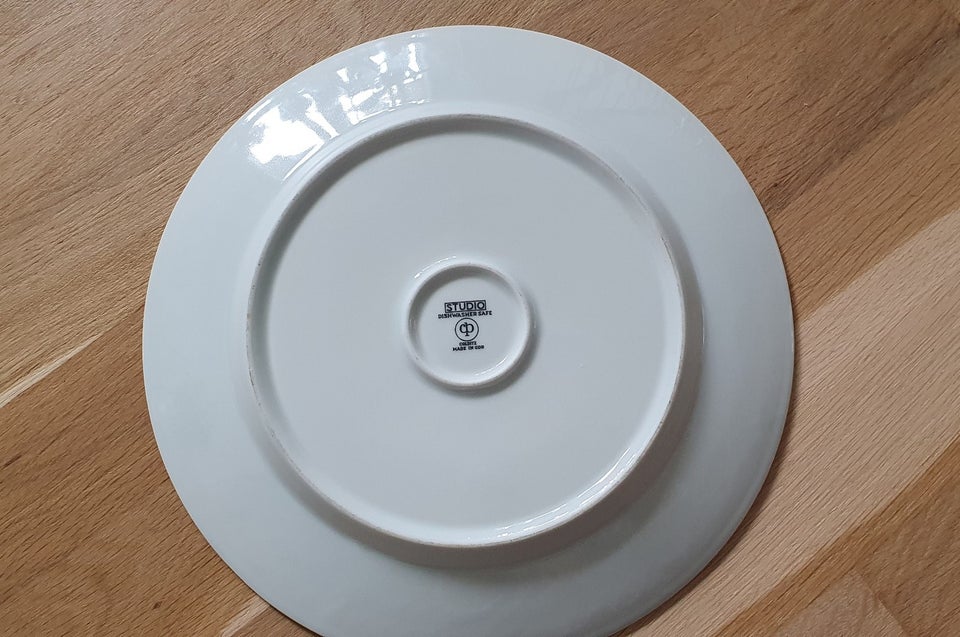 Porcelæn Tallerkener