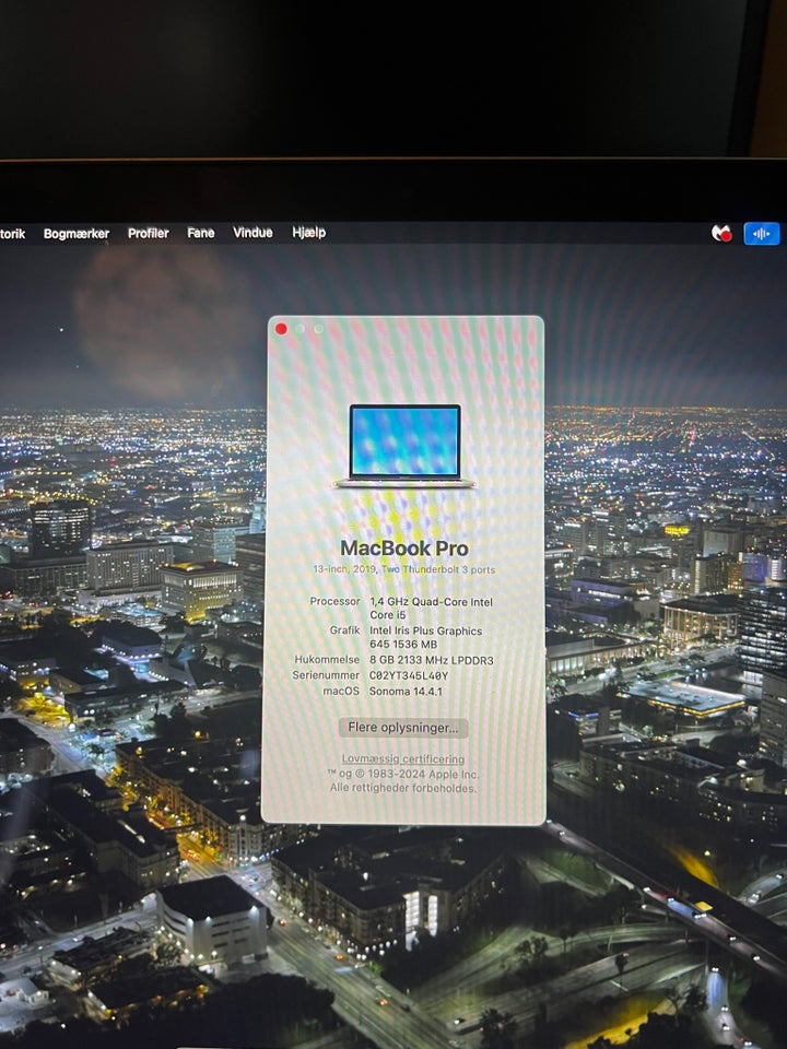 MacBook Pro 2019 14 GHz