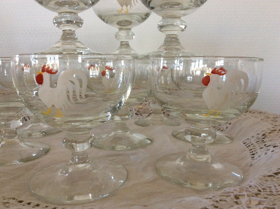 Glas Gamle cocktailglas med
