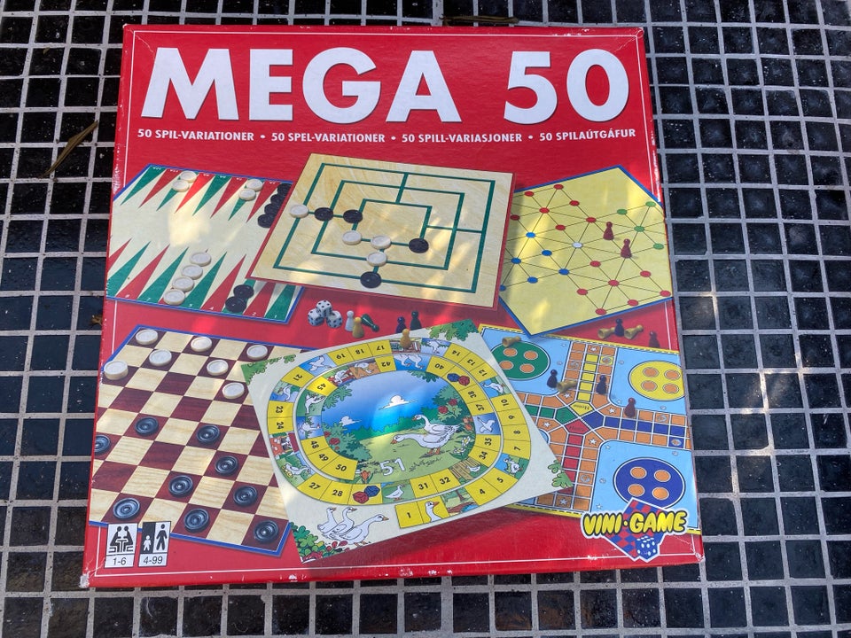 Mega 50., brætspil