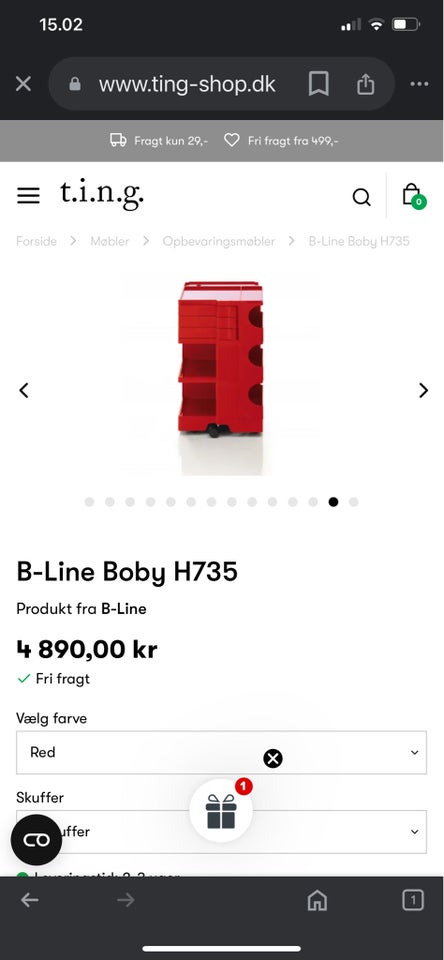 Boby opbevaring B Line Boby