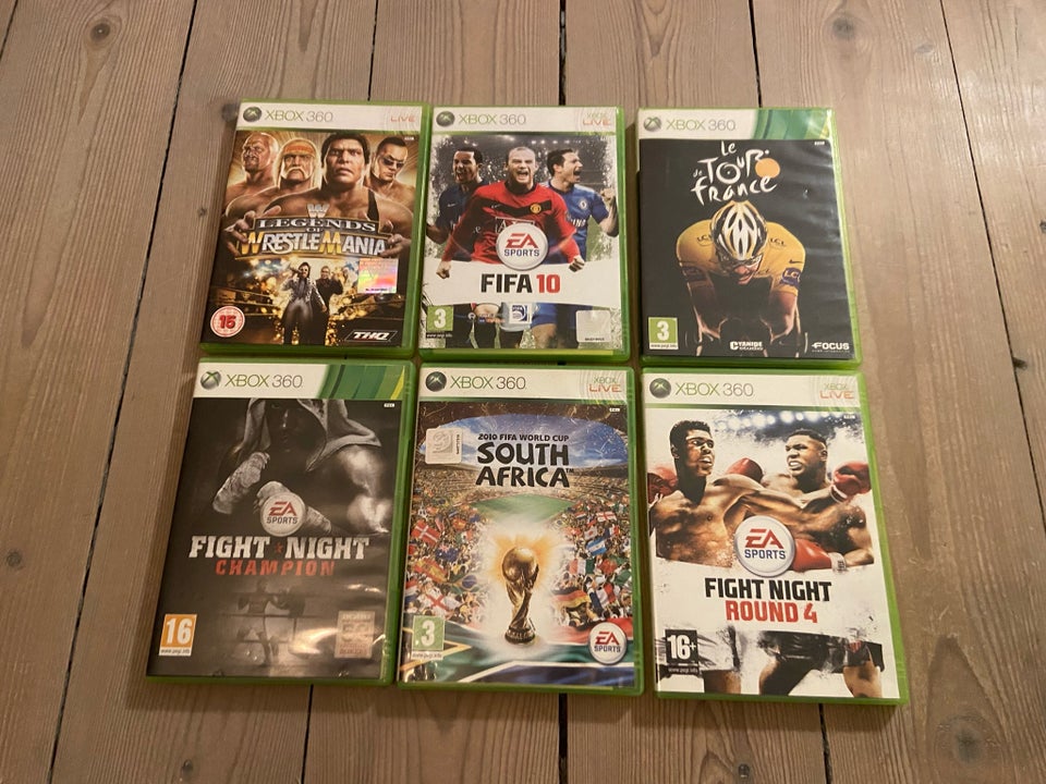 Sportstitler til XBOX 360, Xbox