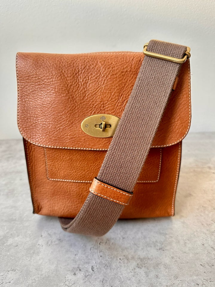 Crossbody, Mulberry, læder