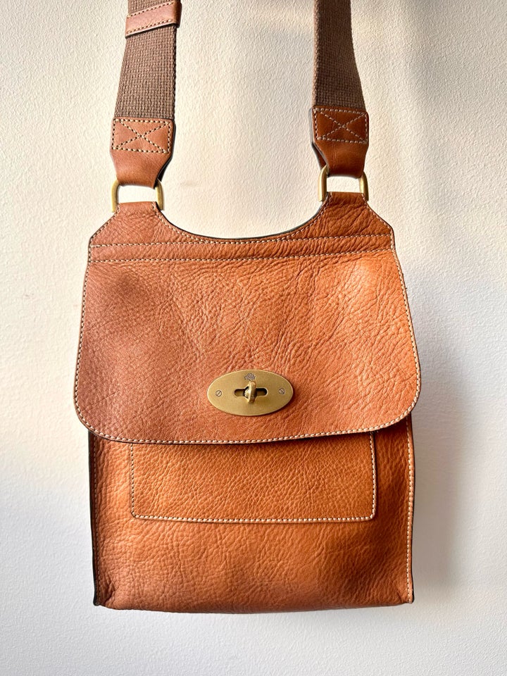 Crossbody, Mulberry, læder