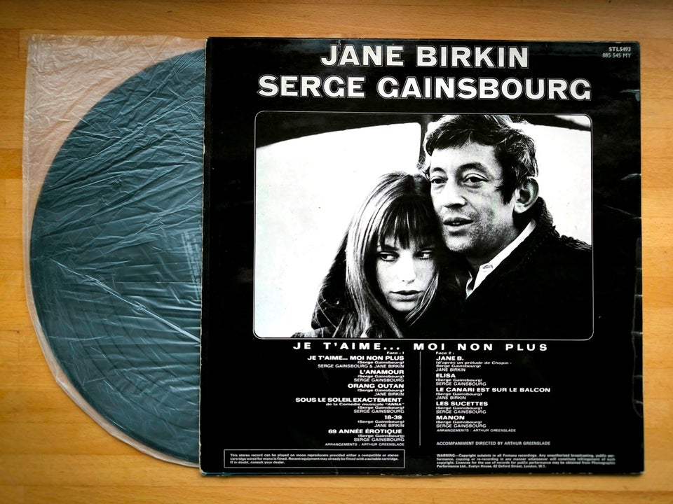 LP, Serge Gainsbourg  Jane Birkin