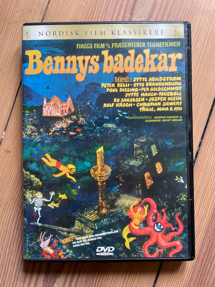 Bennys Badekar DVD tegnefilm