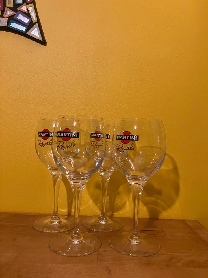 Glas, Høje martini glas, Martini