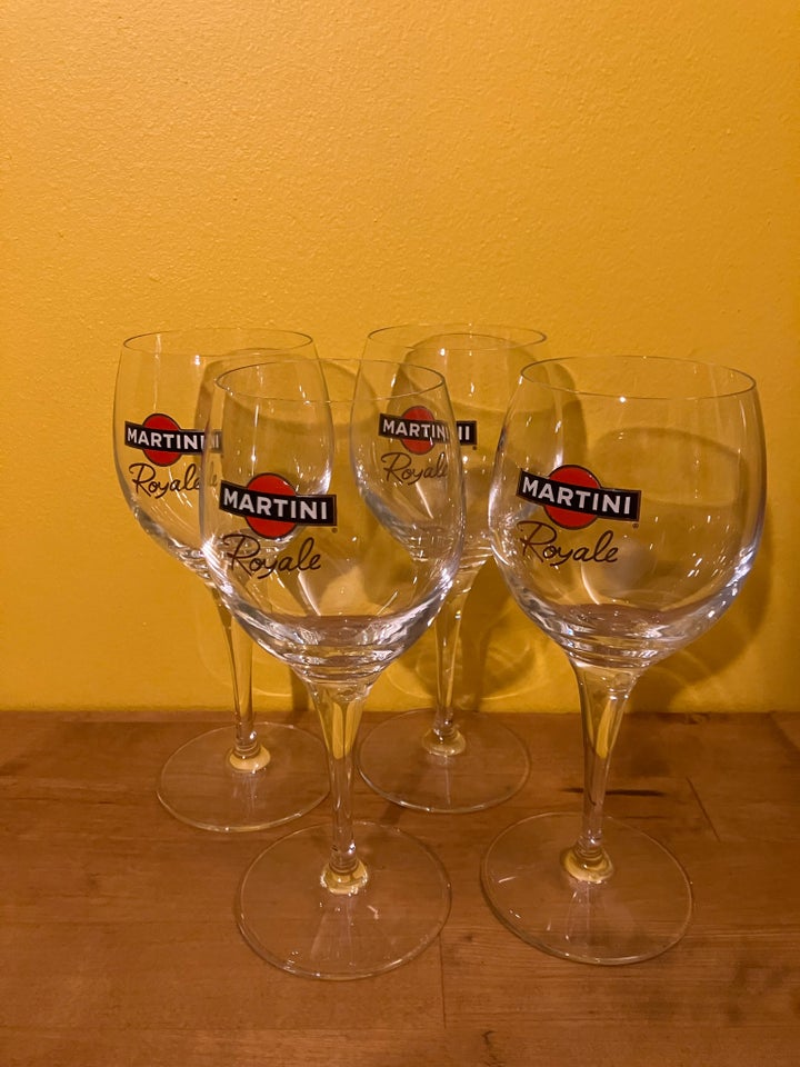 Glas, Høje martini glas, Martini