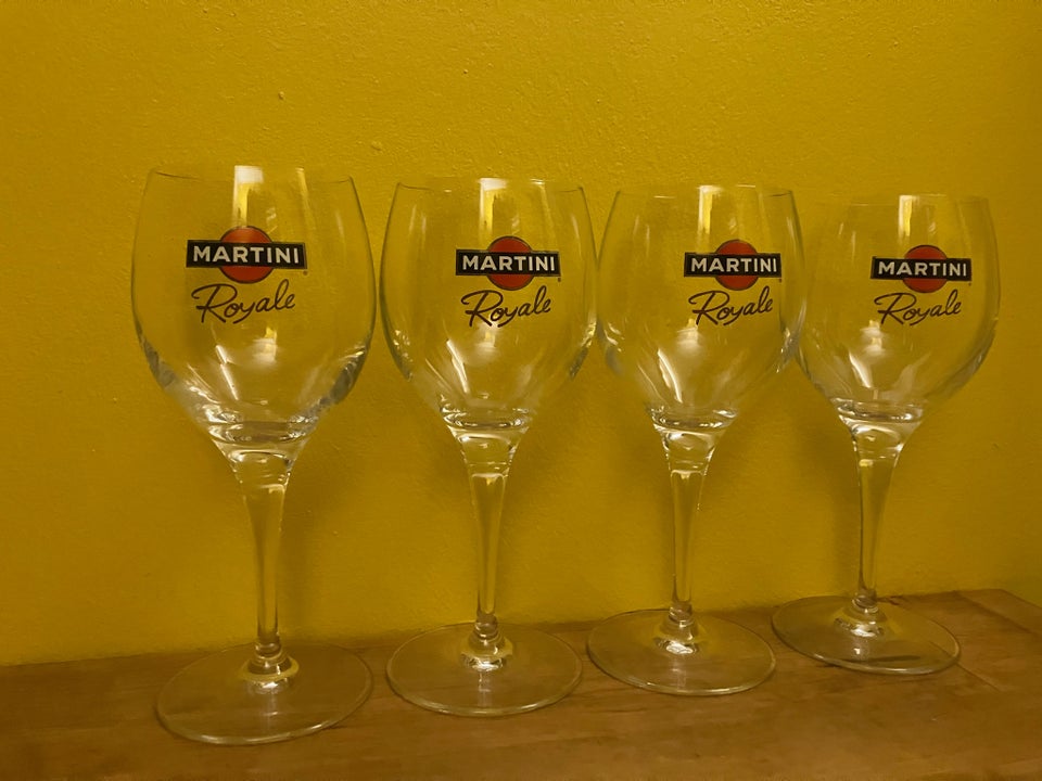 Glas, Høje martini glas, Martini