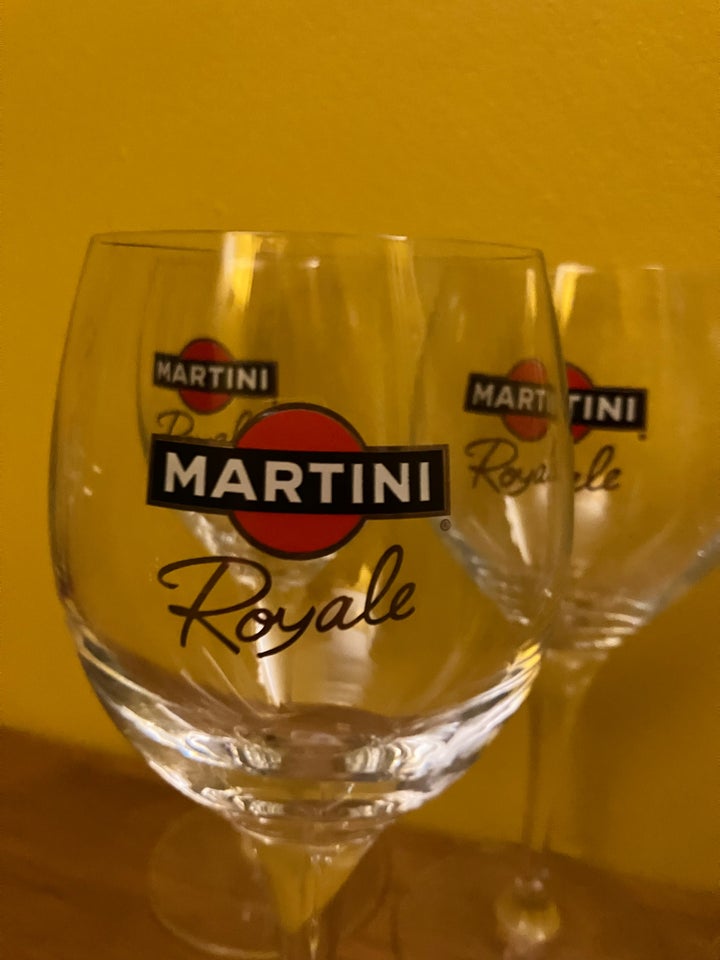 Glas, Høje martini glas, Martini