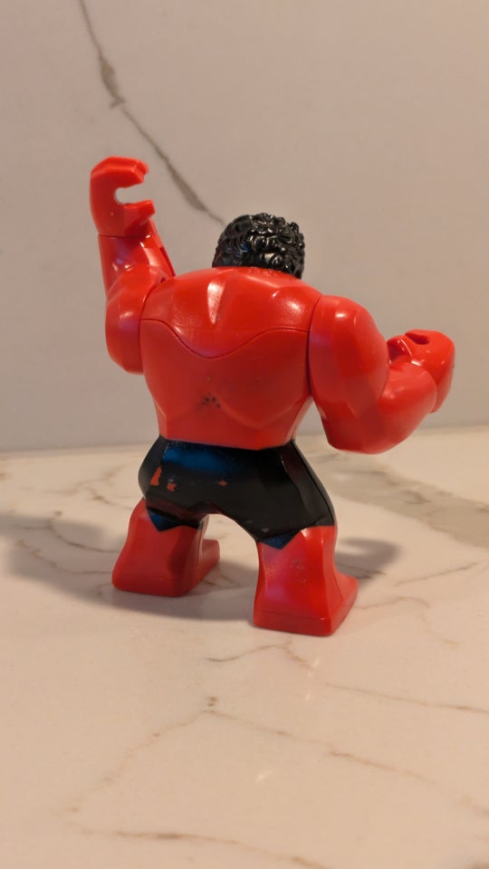 Lego Minifigures, Red Hulk