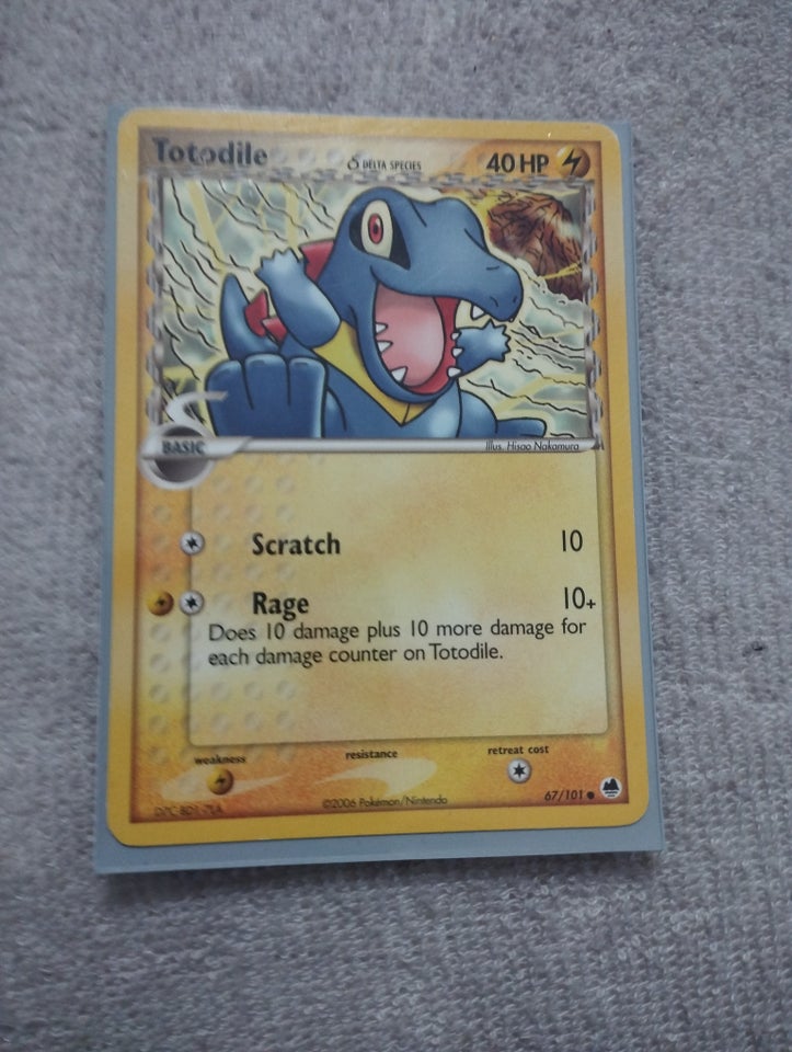 Legetøj, Pokemon kort totodile