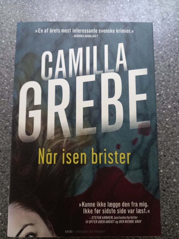 Når isen brister, Camilla Grebe,