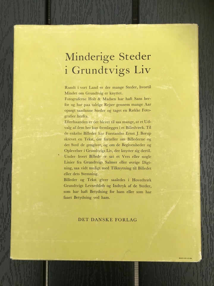 Minderige steder i Grundtvigs liv,