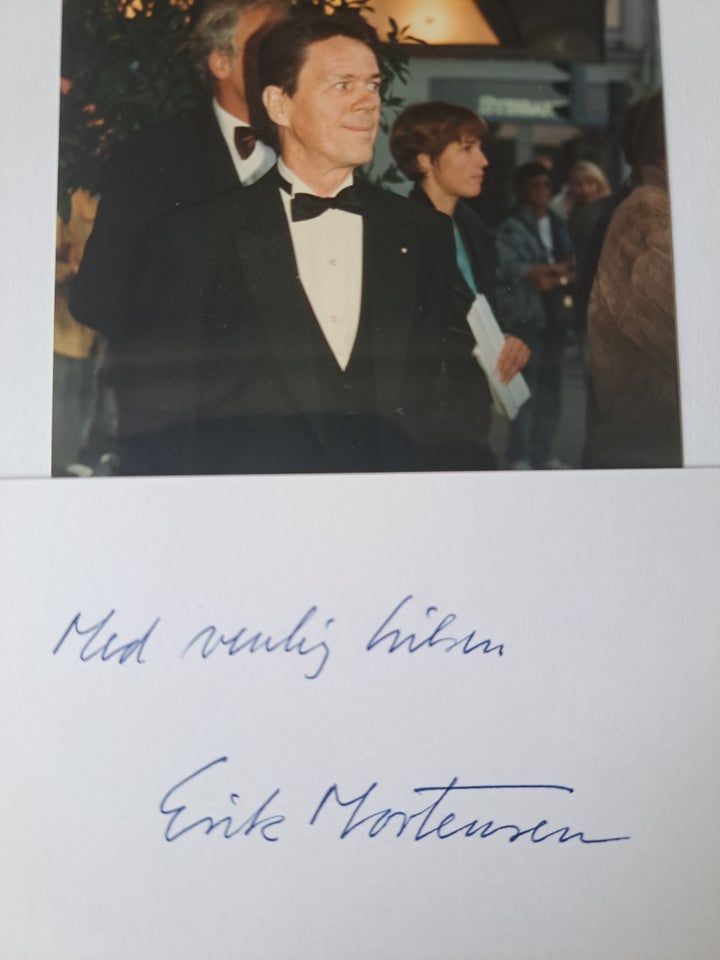 Autografer, Erik Mortensen