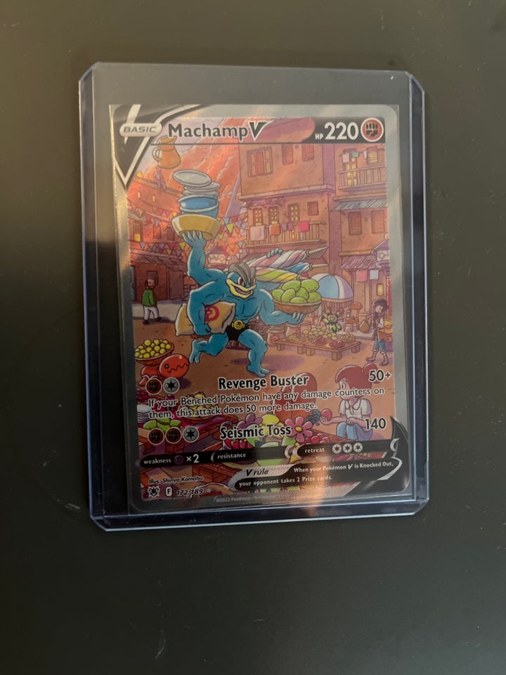 Samlekort Machamp V 172/189