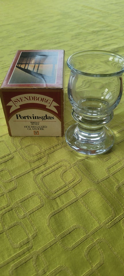 Glas, SVENDBORG portvinsglas,