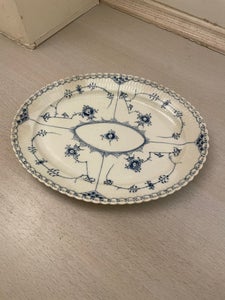 Porcelæn Ovalt fad Royal