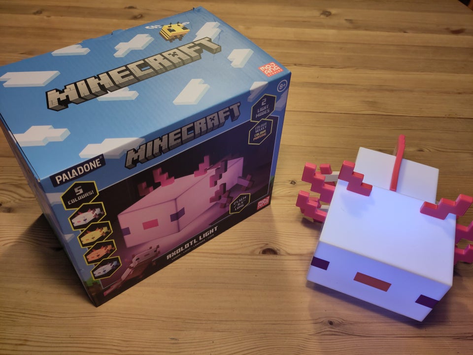 Sengelampe, Minecraft Axolotl