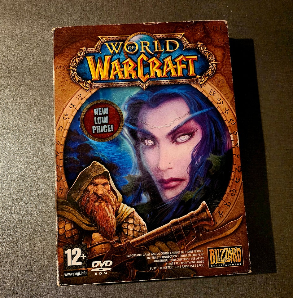 World of warcraft box til pc anden