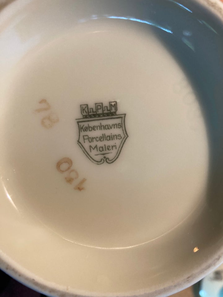 Porcelæn Kaffekande Sort Rose