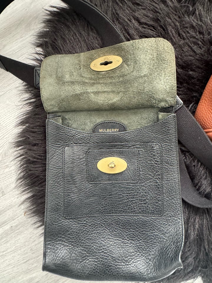 Crossbody, Mulberry, læder