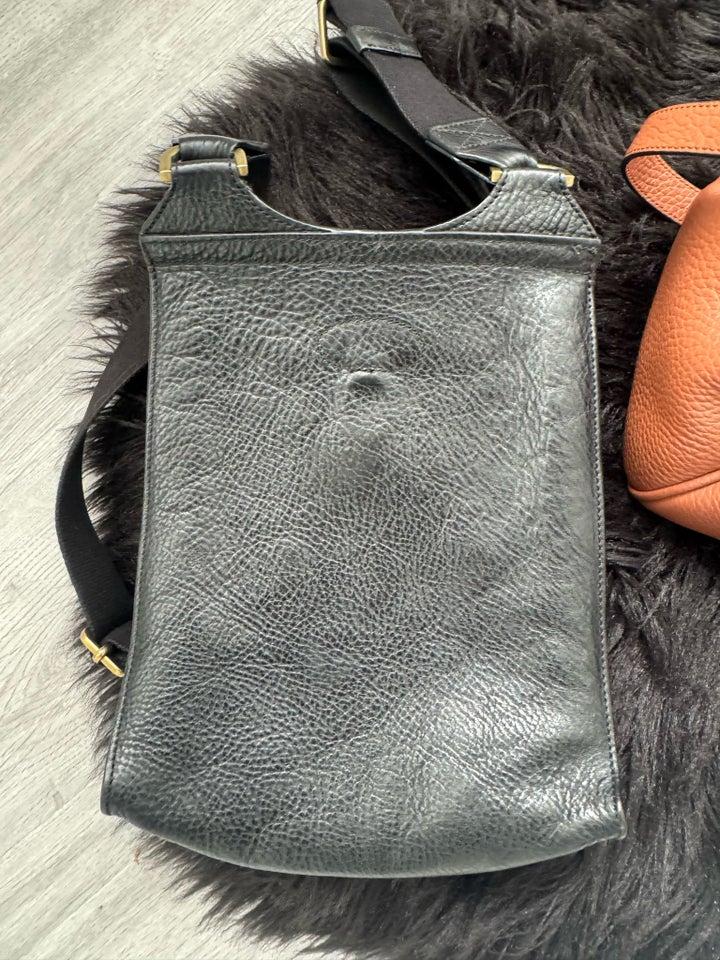 Crossbody, Mulberry, læder