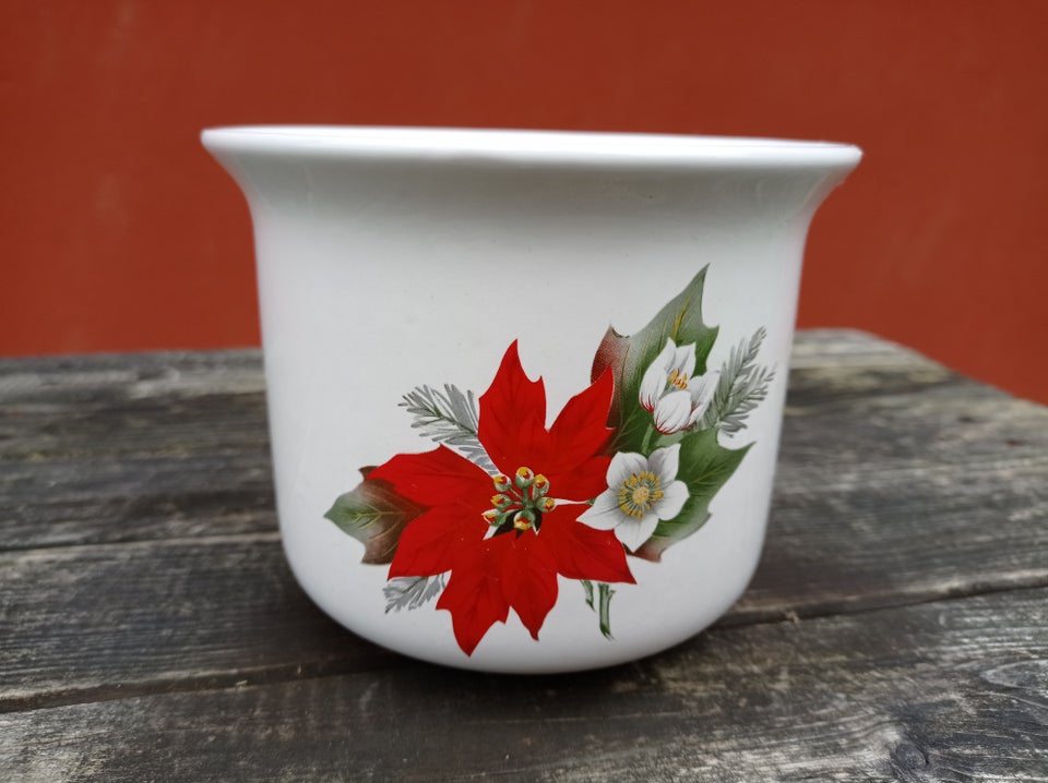 Porcelæn Retro jule skjuler 13 cm i