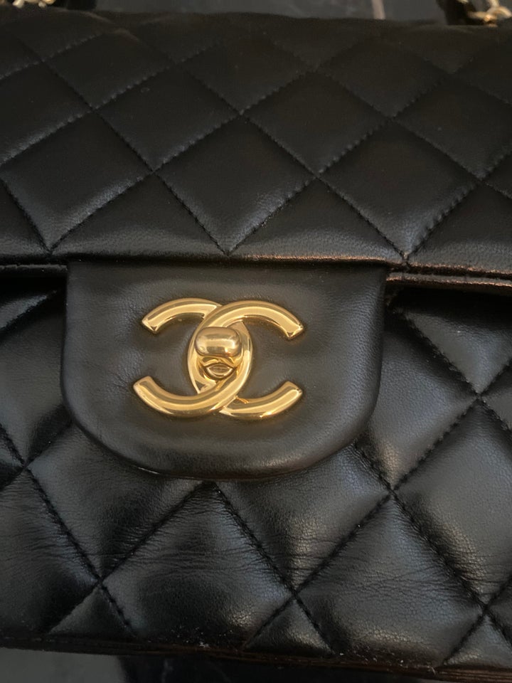 Skuldertaske, Chanel, lammeskind