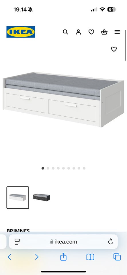 Andet Ikea b: 160 l: 200