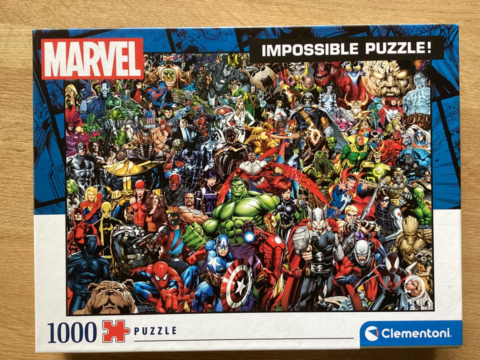 Marvel superhelte, puslespil