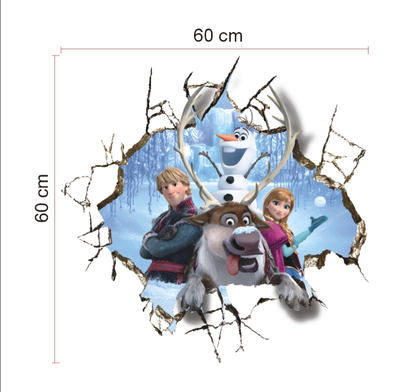 WALLSTICKER motiv: FROZEN b: 60