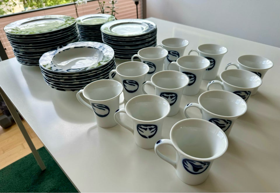 Porcelæn Serveringsstel