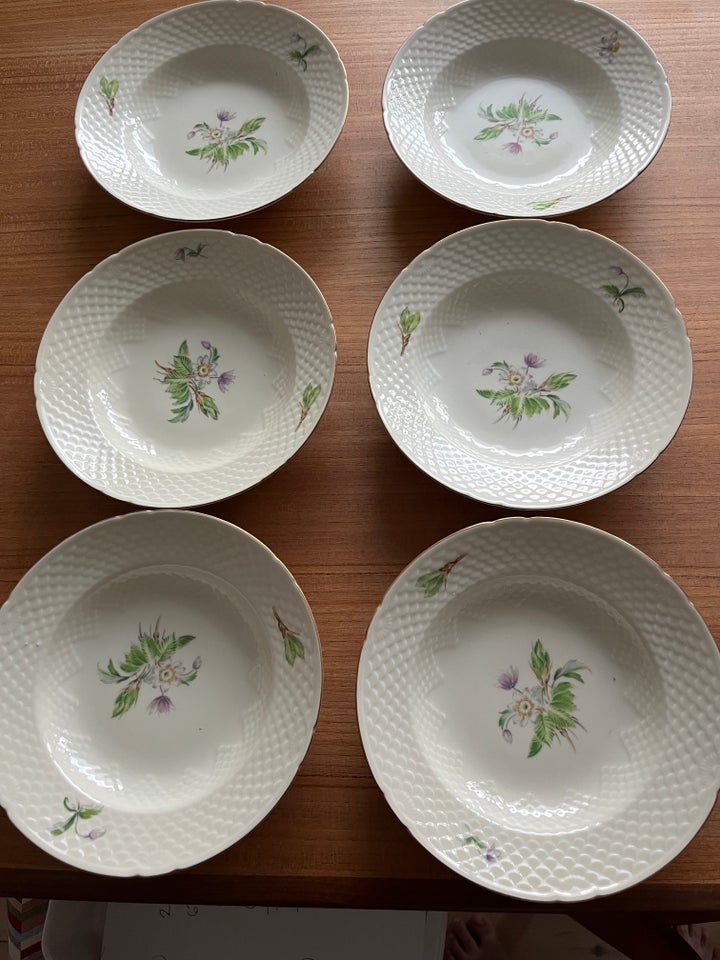 Porcelæn, BG dybe tallerkner