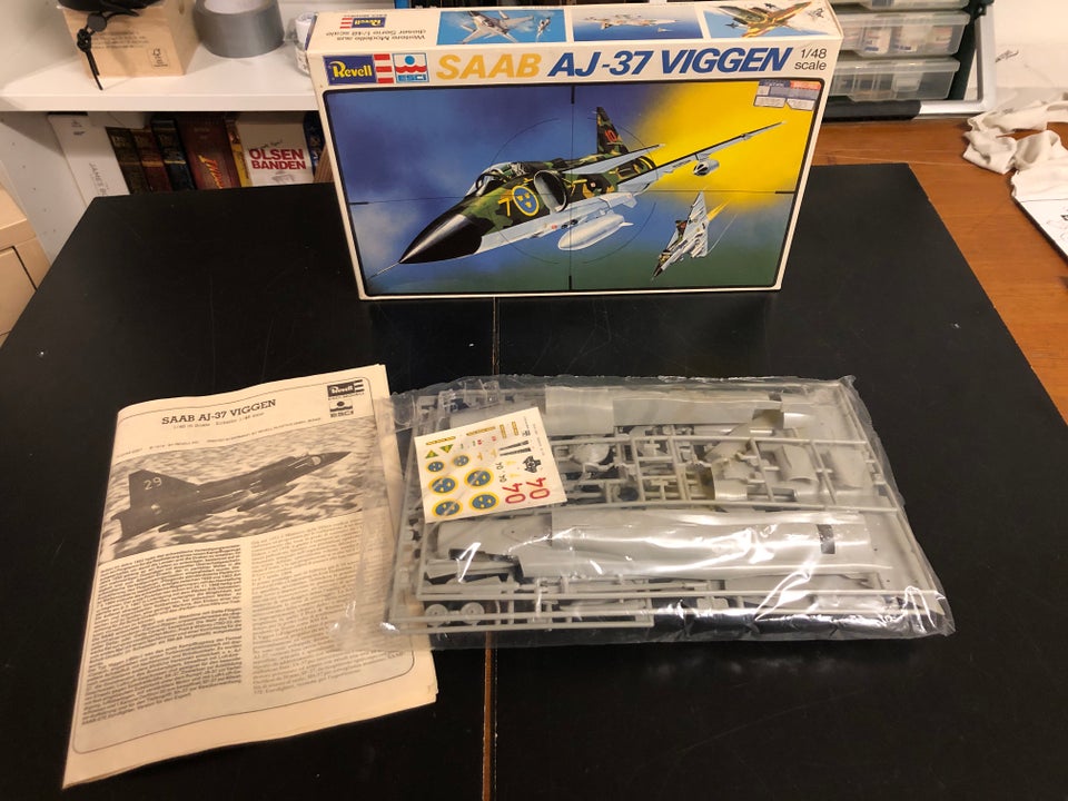 Byggesæt Revell Saab AJ-37 Viggen