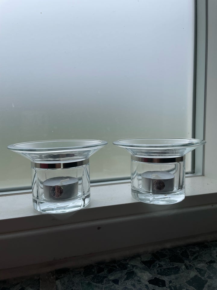 Glas Lysestage Rosendahl