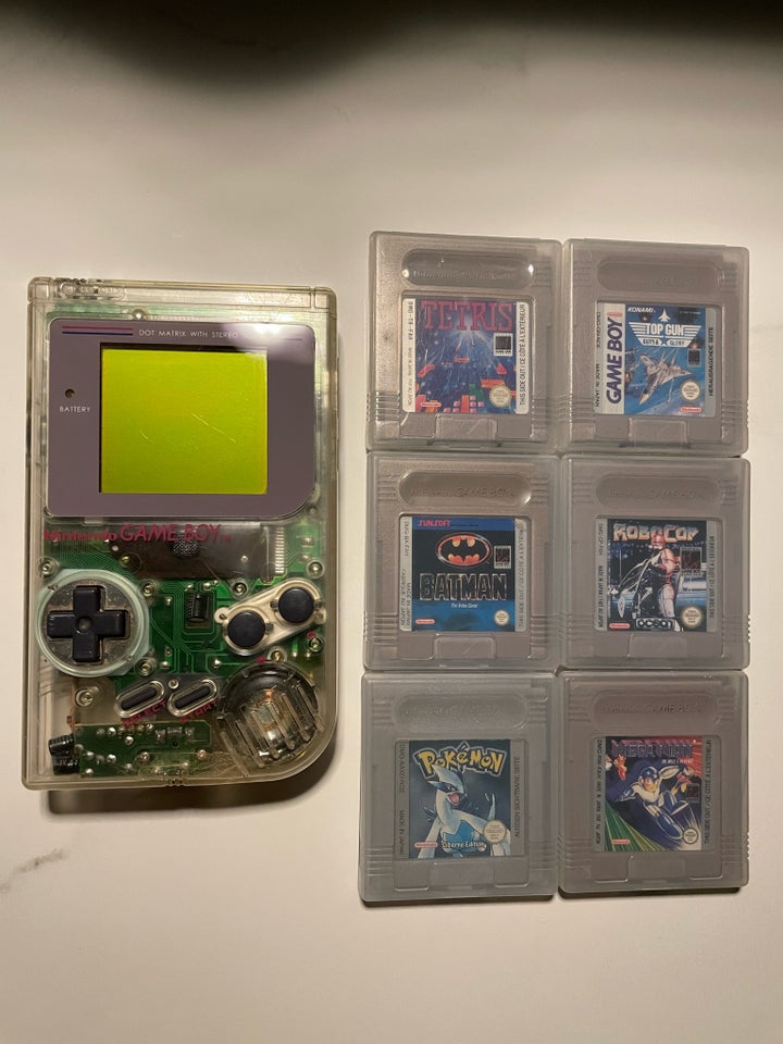 Nintendo Game Boy Classic Clear