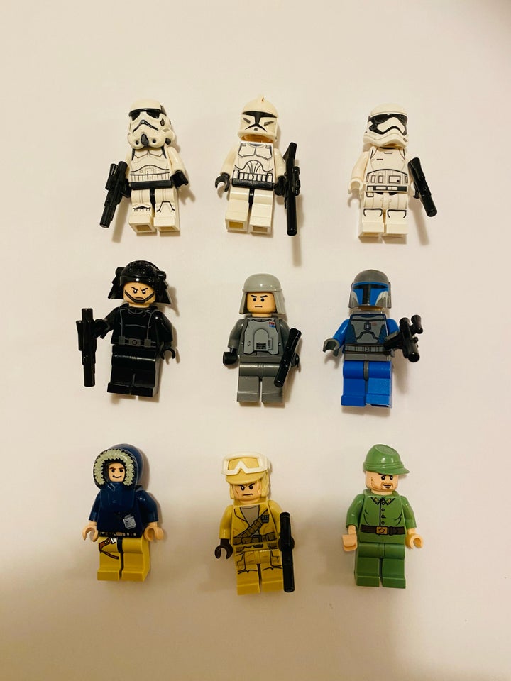 Lego Star Wars, Minifigurer