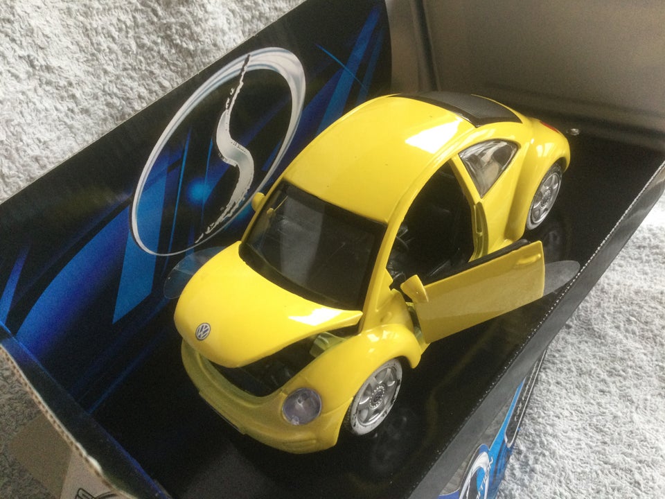 Modelbil, VW New Beetle, skala 1:25