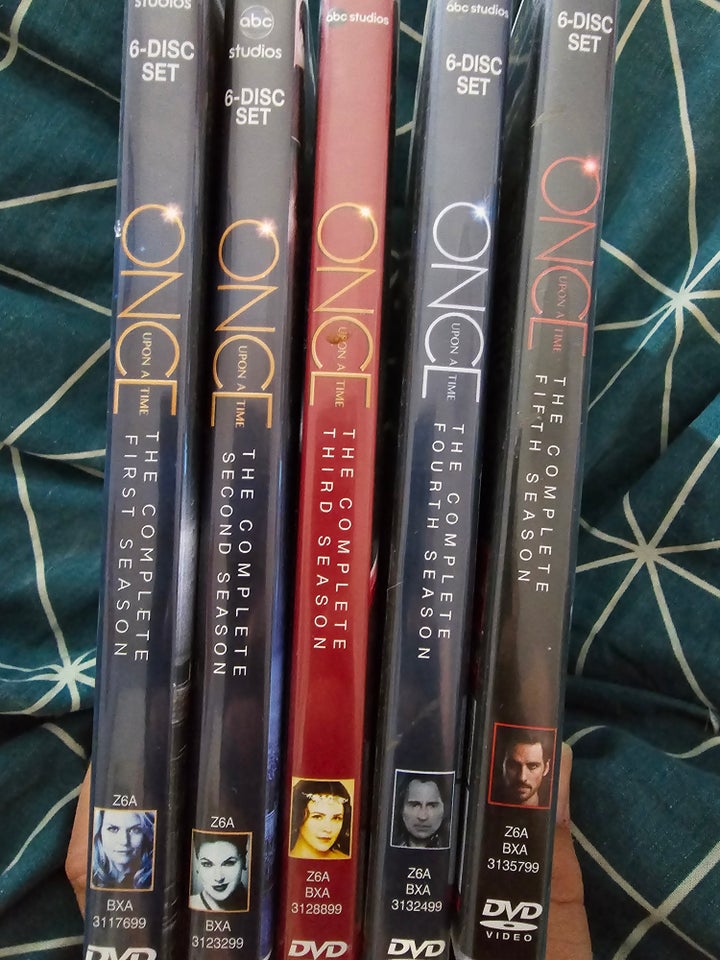 Once upon a time s. 1-5, DVD,