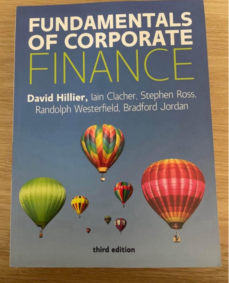 Fundamentals of Corporate Finance