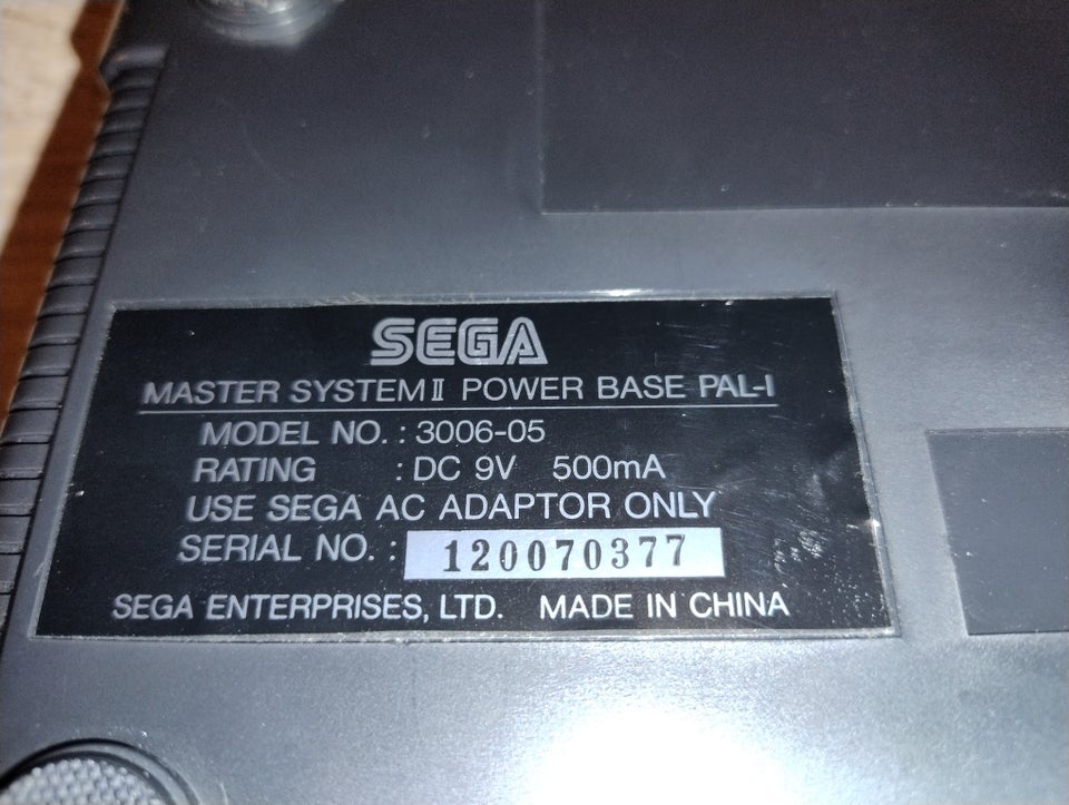 Sega Master System 2 / Power Base,