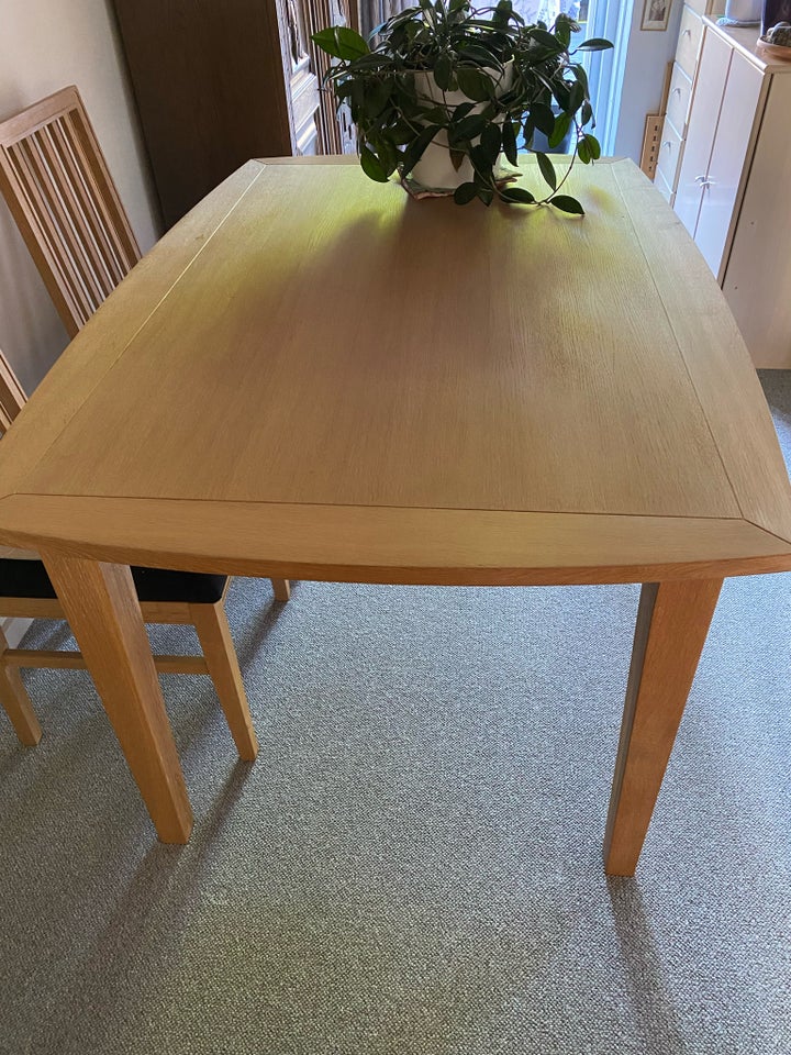 Spisebord m/stole Bøg Ukendt