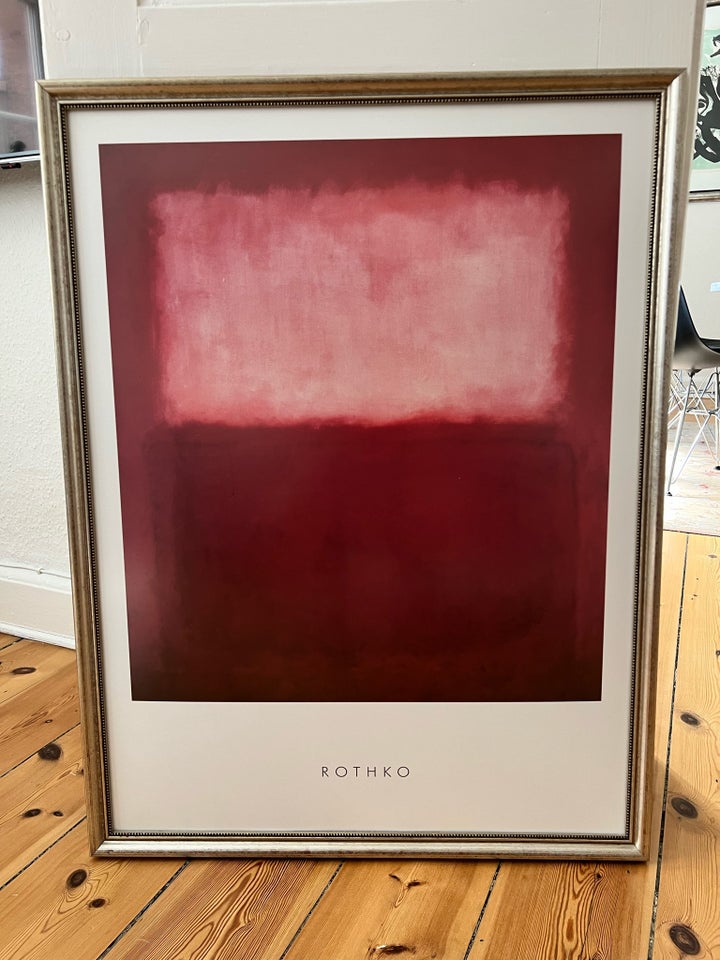 Indrammet plakat Mark Rothko 